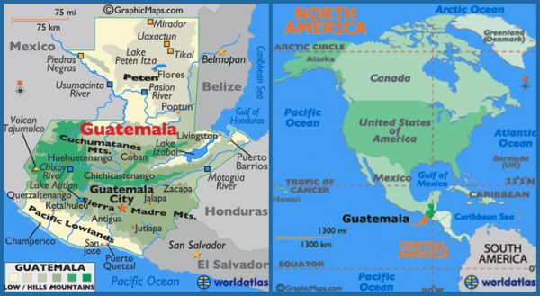 Guatemala Map